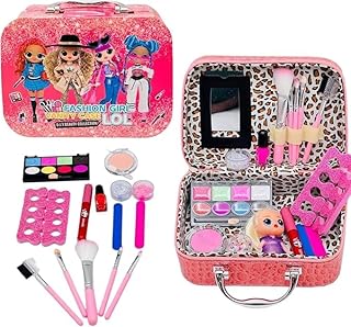 Next Store Toys Set, Makeup Toys & Makeup Bag + Surprise in Bag High Quality - Washable Cosmetics for Girls Party Favors