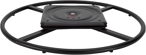 RecPro RV Furniture Base giratoria de repuesto de 24 pulgadas | Base y placa de anillo reclinable giratorio | Pieza de repuesto para muebles de RV
