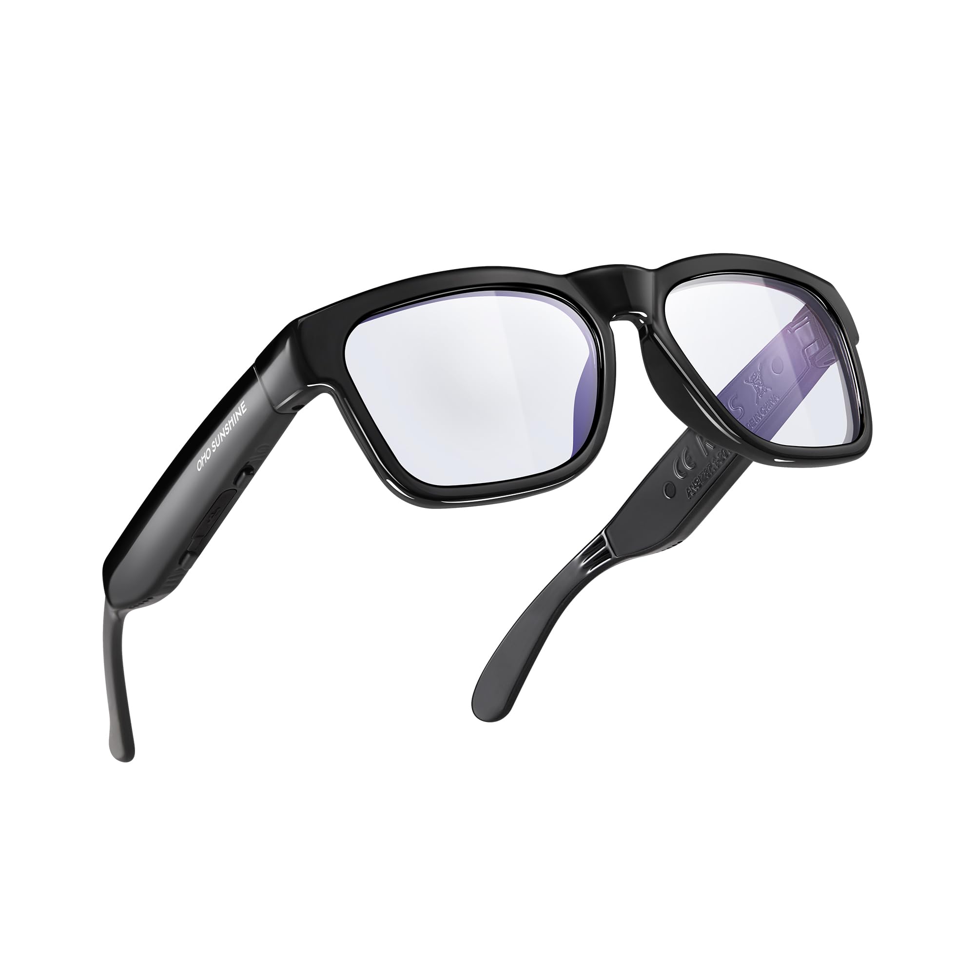 OhO sunshineAI Translation Bluetooth Glasses with 164 Languages Dual-Ear Free Talk simultaneous Interpretation