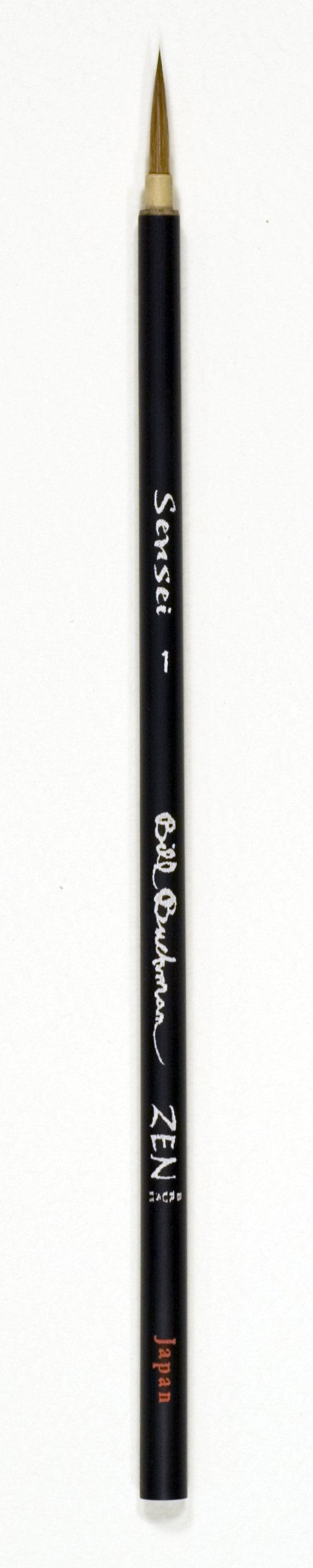 Bill Buchman"Zen" Sumi Brush - Sensei 1 - Super Fine - Sable - Japan