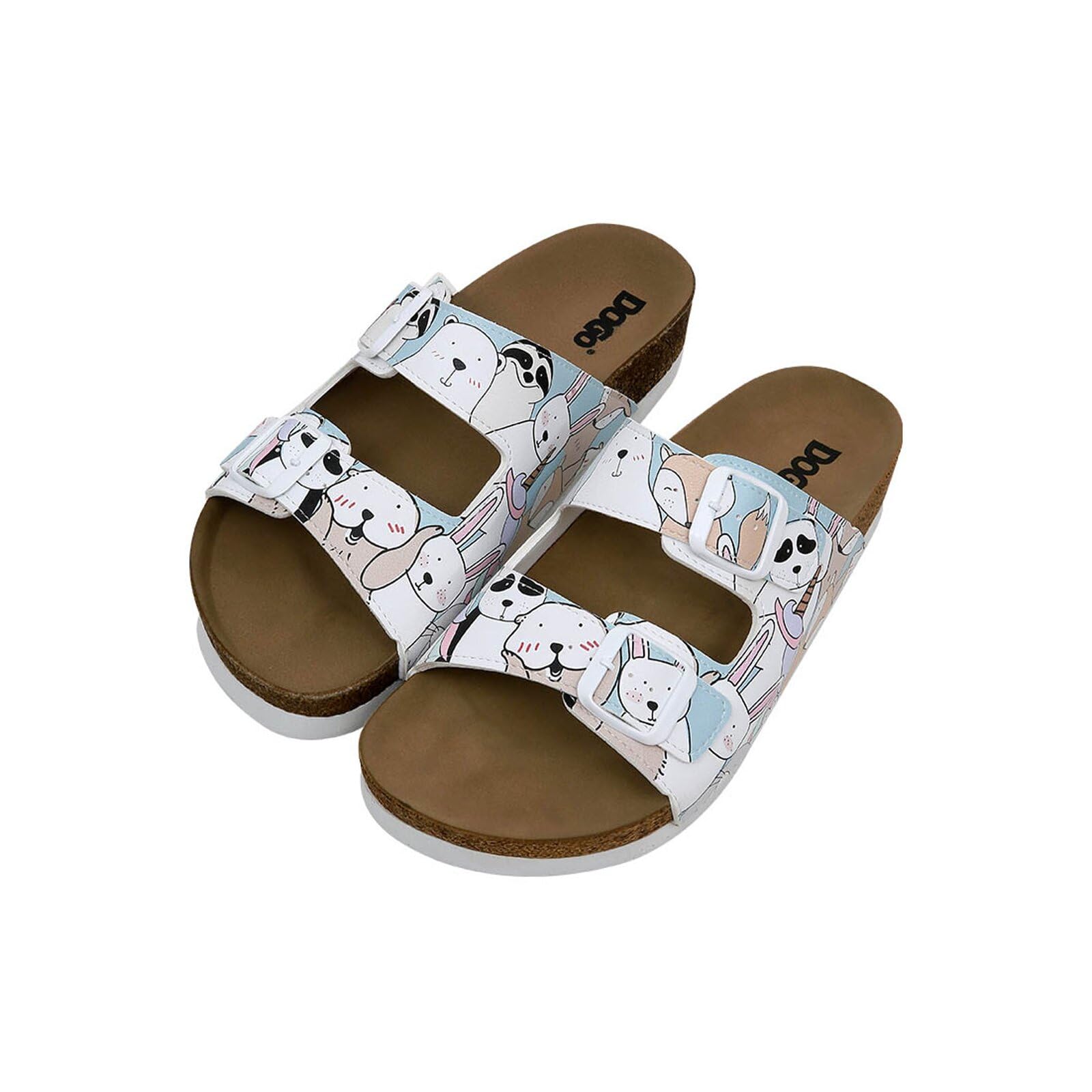 DOGO Stella Damen Sandalen Vegan Damen Bunte Sandalen