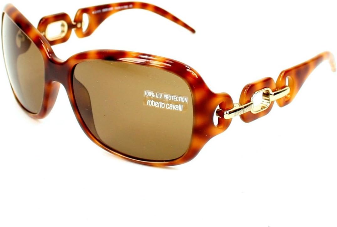Roberto Cavalli Women's RC516SSW53J Rectangular Wrap Sunglasses