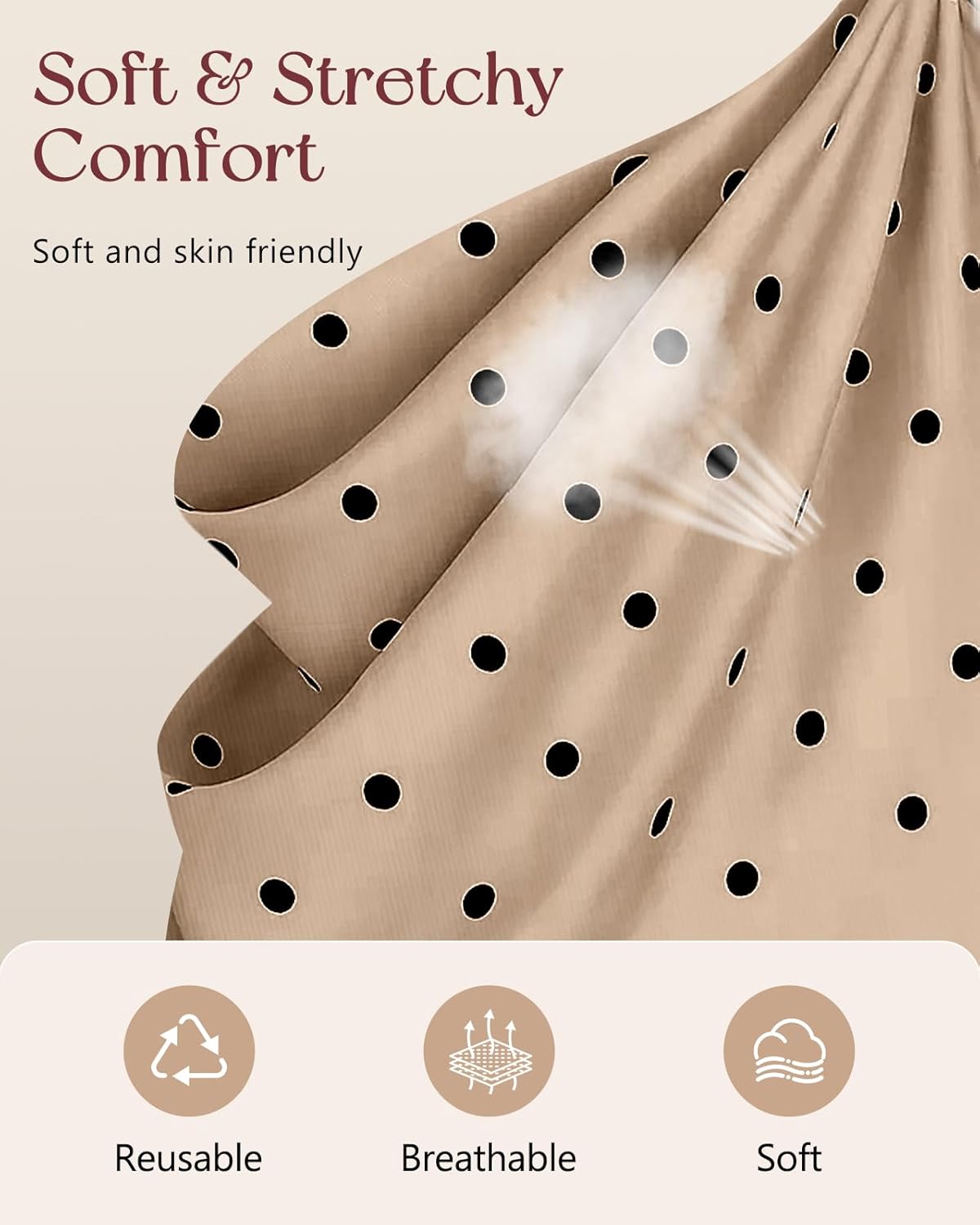 Period Underwear for Women Heavy Flow - Seamless High Waisted Leakproof Absorbent Briefs 3 Pack - Image 6