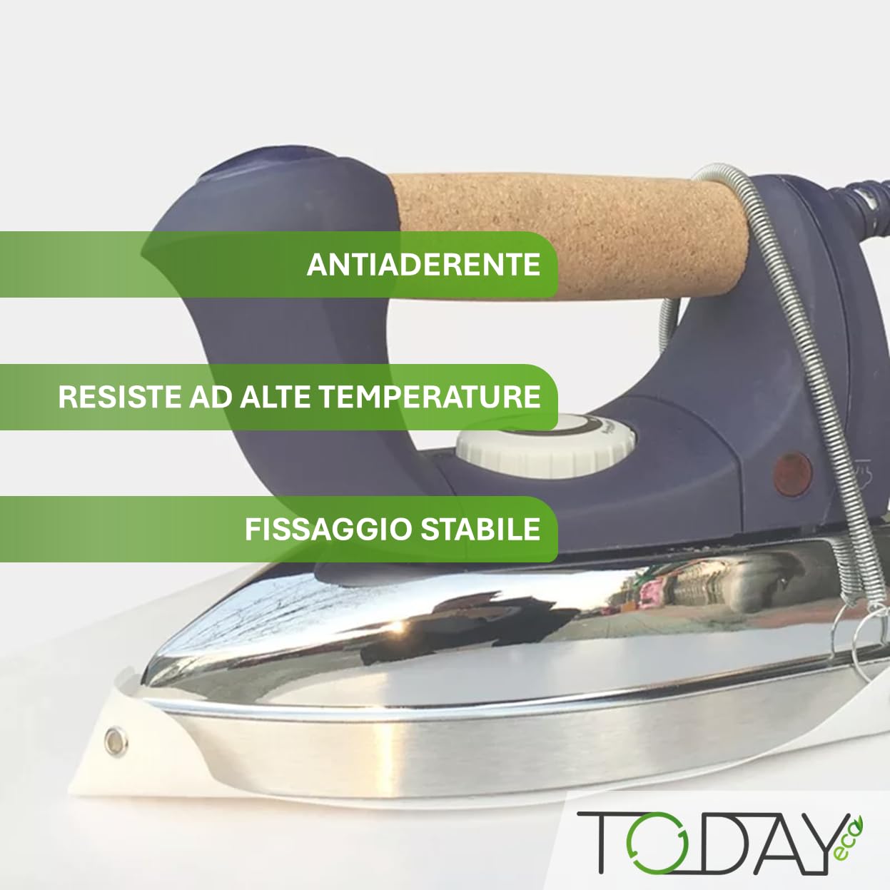 Piastra Termoisolante In Silicone Per Ferro Da Stiro - Resistente Fino A 210°C, Antiscivolo, Multiuso Per Cucina - Foto 4