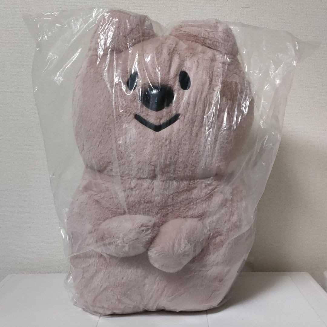 Amazon.co.jp: クオッカちゃん BIG ぬいぐるみ ファー ピンク しまむら