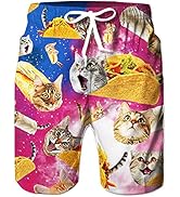 TUONROAD Badehose für Herren Lustig Bier 3D Bunt Badeshorts Schnelltrocknend Kurze Hose Badehosen...