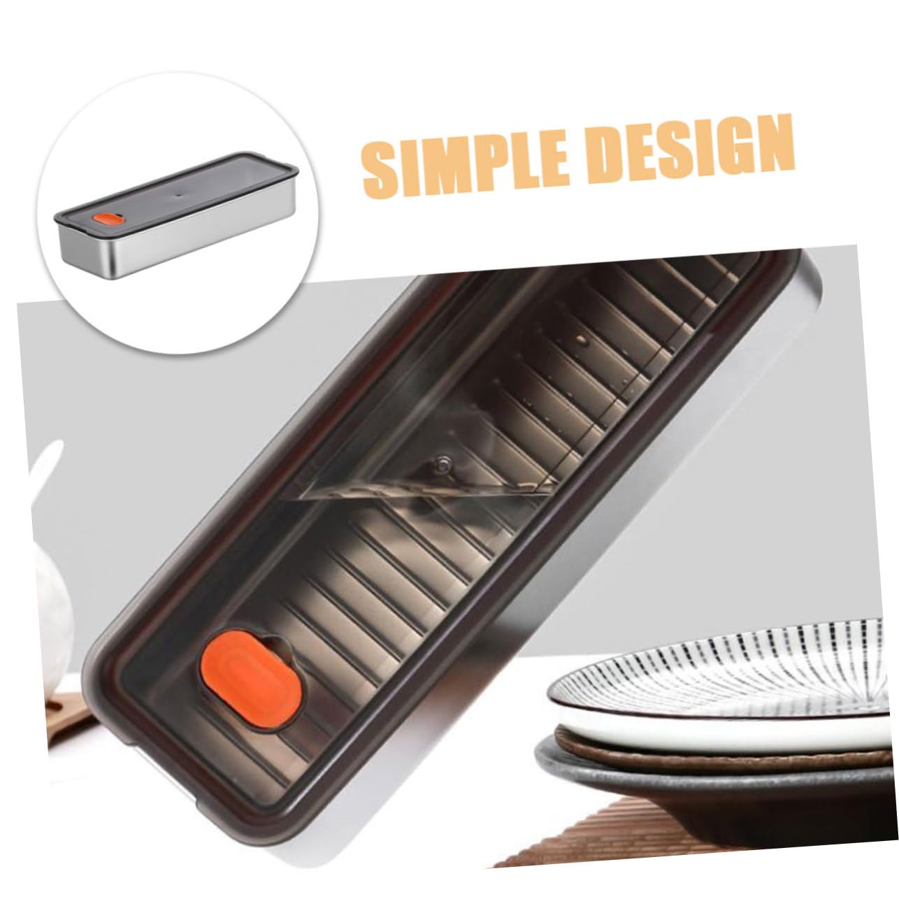 PRETYZOOM 4 Unidades De Caja De Tocino De Res Refrigerador Pequeño Tocino Refrigeradores De Cocina Contenedores Para Alimentos Contenedor De Acero Inoxidable Con Tapa Contenedor De