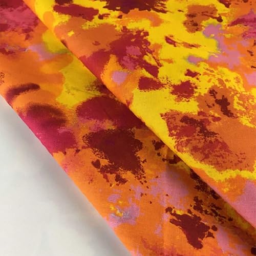 Miniatura 46 de Fat Quarters - Paquete de 7 piezas de 100% algodón de 19.69 x 19.69 pulgadas (19.7 x 19.7 in), precortadas de tela para acolchar de retazos, costura