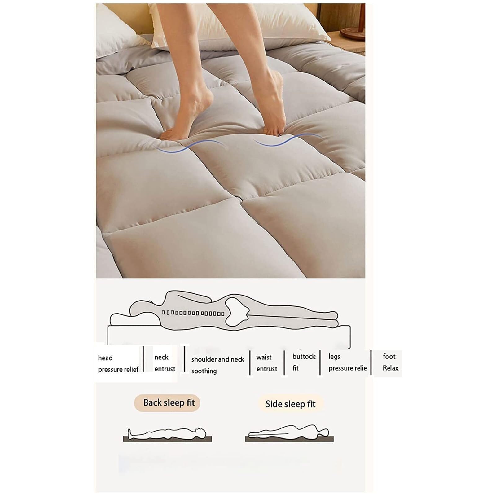 Materasso futon giapponese spesso, extra soffice, tatami, tappetino per dormire pieghevole, morbido, traspirante e arrotolabile per soggiorno, dormitorio, ospite, campeggio, divano (verde)