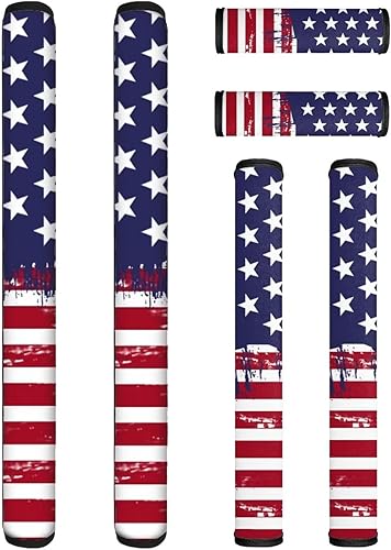 Juego de 6 fundas antideslizantes para manijas de puerta de refrigerador, horno, lavavajillas, mantiene el aparato de cocina limpio de manchas,