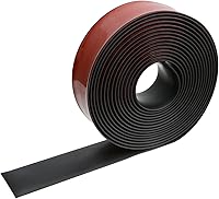 Vista 14 de Tira de Transición de Piso, Tiras de Cobertura de Piso Autoadhesivas Transiciones de Pisos Laminados, Tira Divisoria Plana de Vinilo de 2" de Ancho