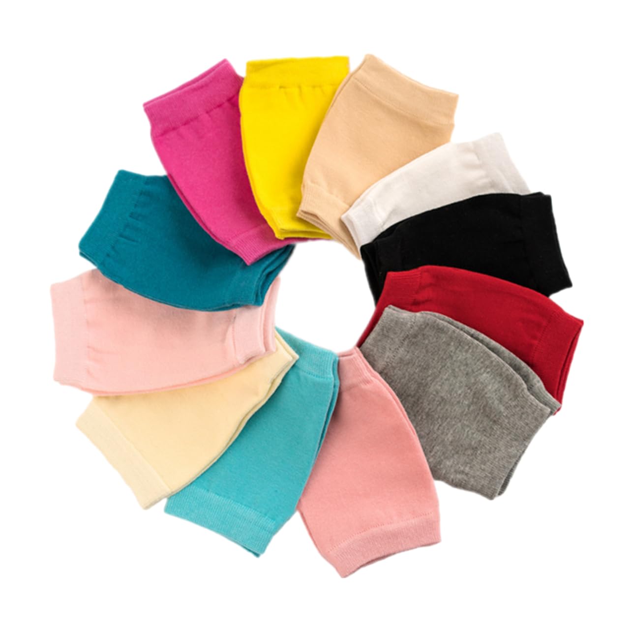 Gogogmee 6 Pair 12pcs Crawling Pads Pads for Crawling Pads Pads Pads Sports Protective Kneepad Pads for Brace Elastic Cotton