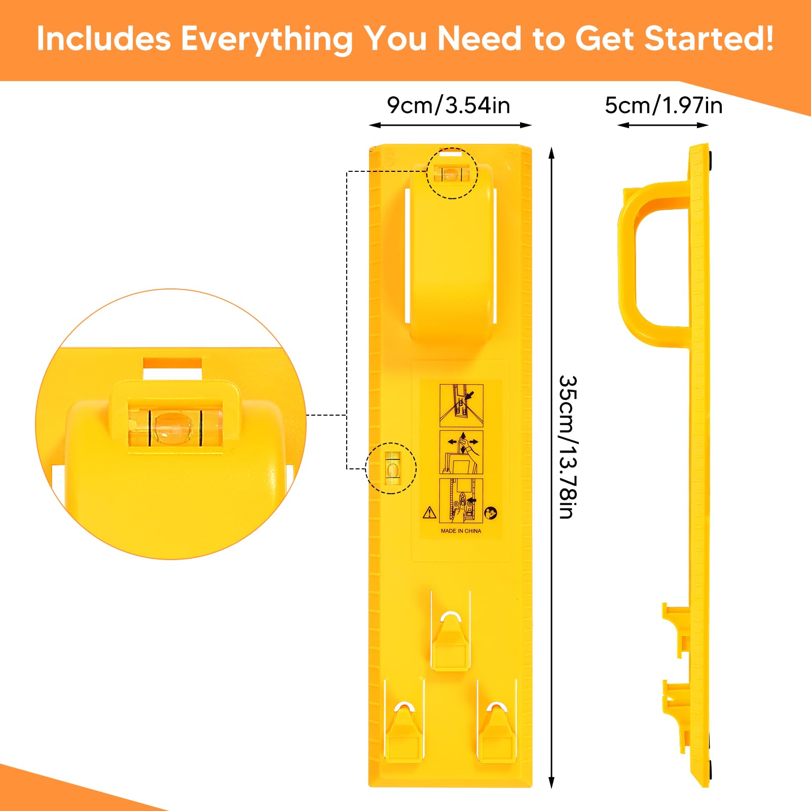 StayUnique1 – 265 ganci resistenti per quadri, antiruggine, kit per appendere quadri con dente di sega, anello a D, chiodi con viti per specchi, cornici e dipinti