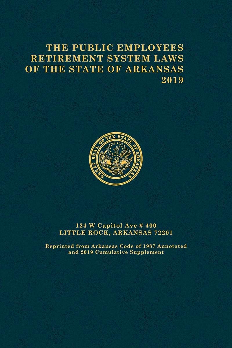 Buy The Public Employees Retirement System Laws of the State of Arkansas — BookShops.in