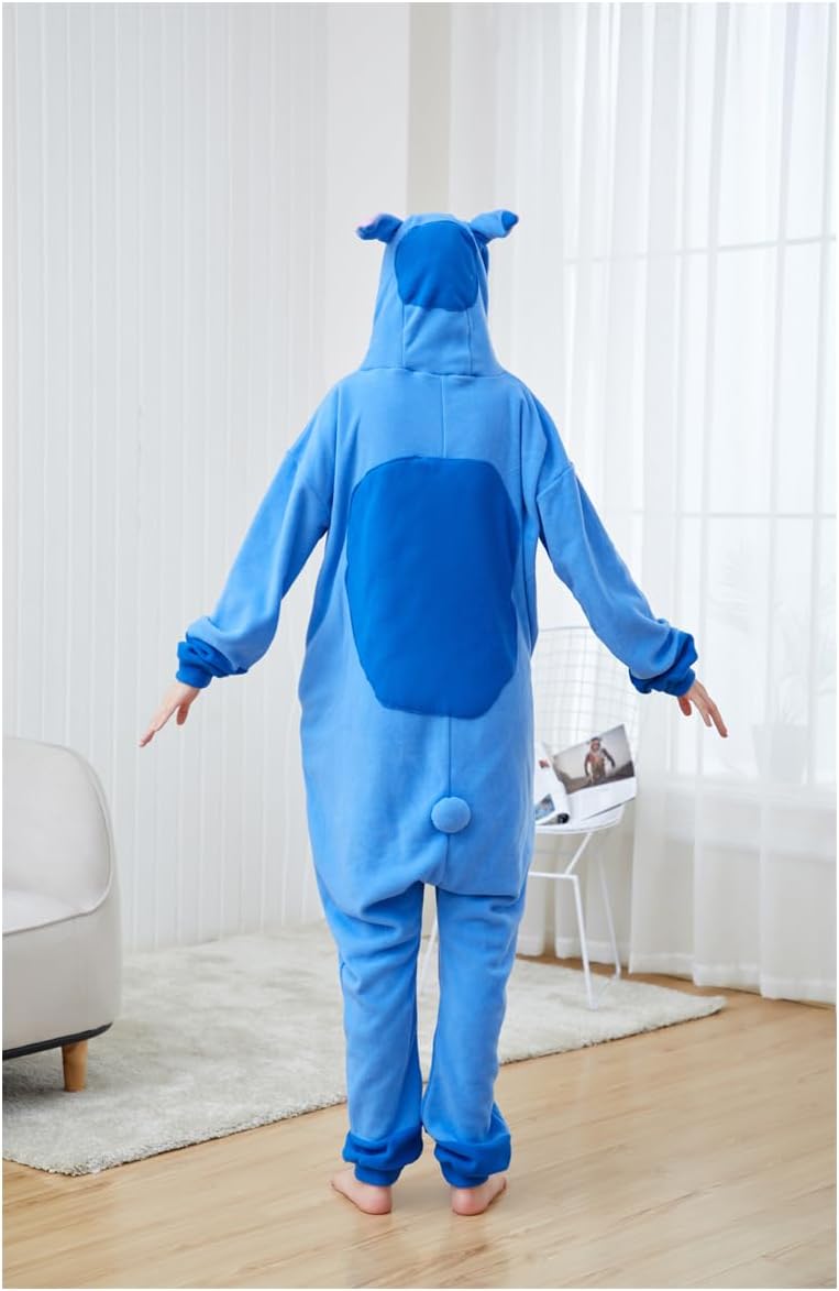 Unisex Adult Animal Onesie One-Piece Pajamas Cosplay Costume Halloween for Women and Men - Image 5