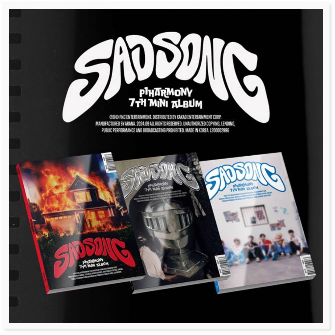 SAD SONG アルバム 14枚セット Amazon.com: P1Harmony SAD SONG 7th Mini Album (Photo Book - S