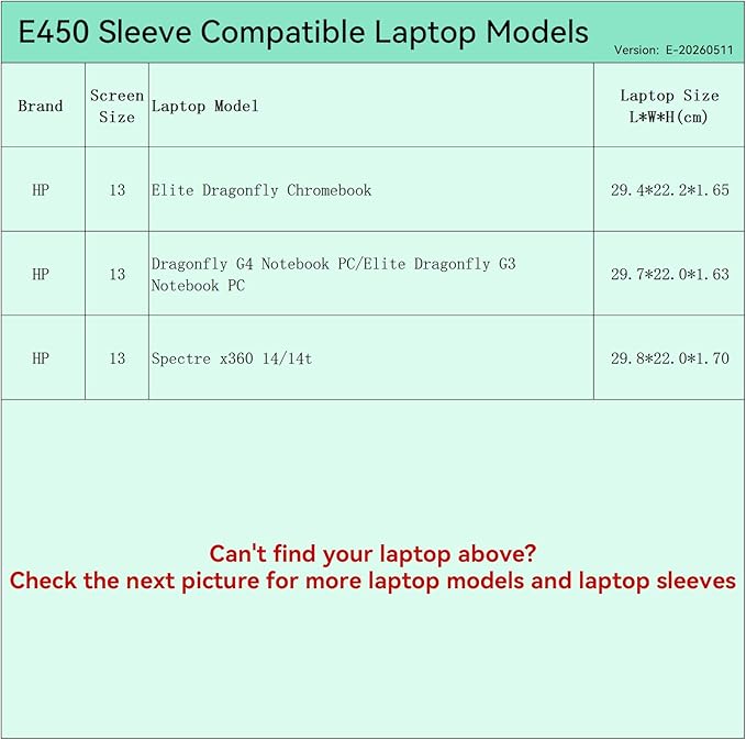 Funda para Laptop Smatree 13.5 pulgadas E450 Protectiva miniatura 2