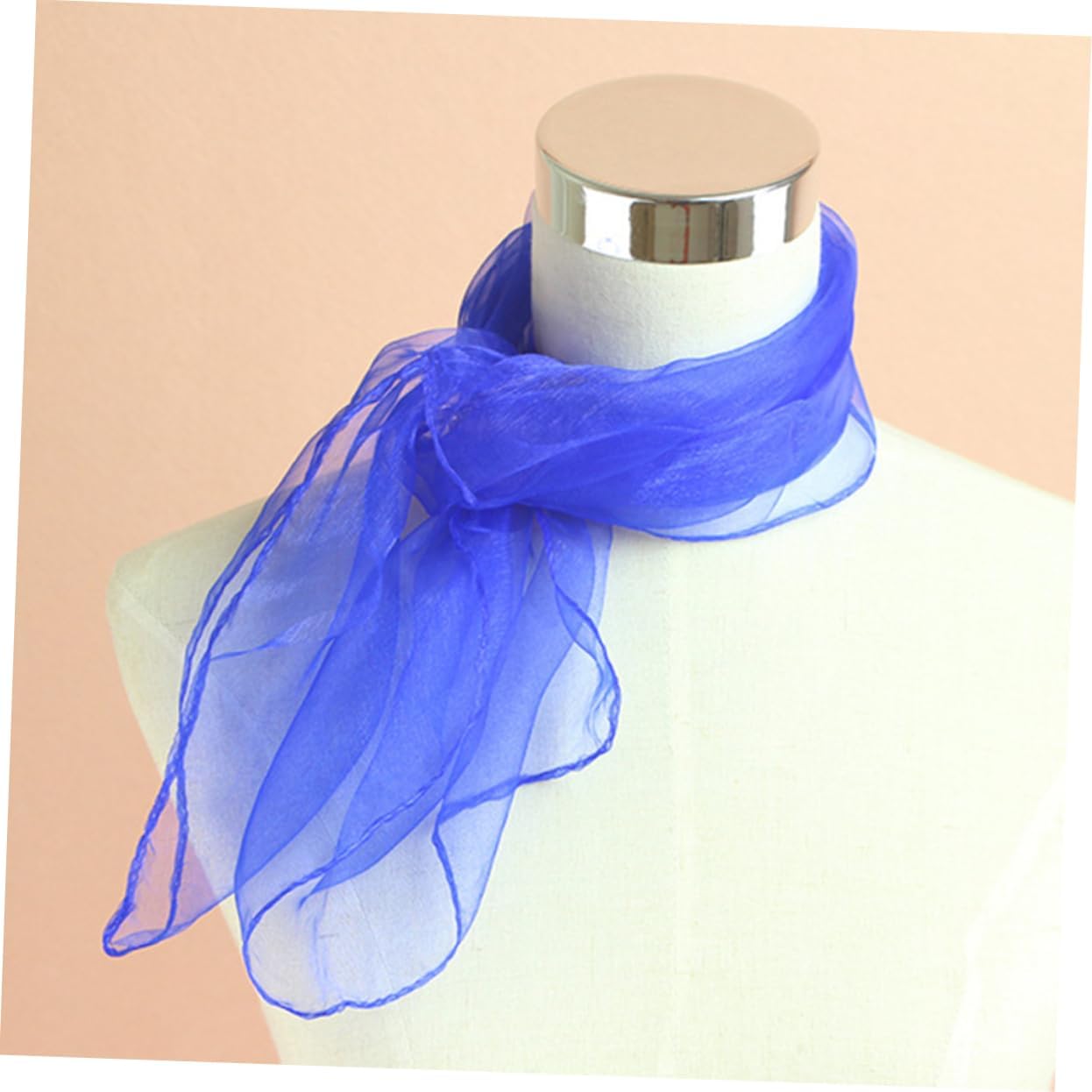 Luminous Square Silk Dance Scarf Boys and Girls Performance Props Mens Silk
