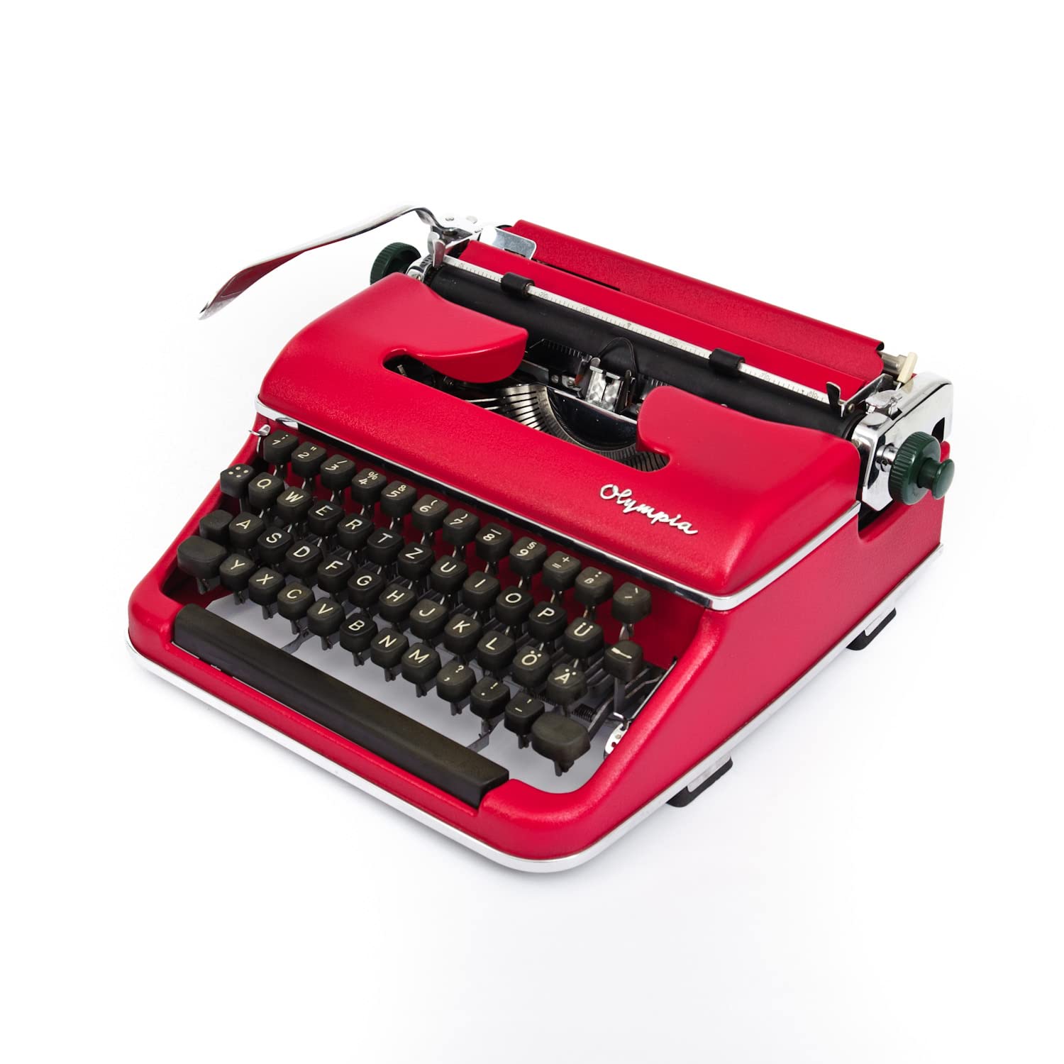 Generisch Vintage Schreibmaschine rot