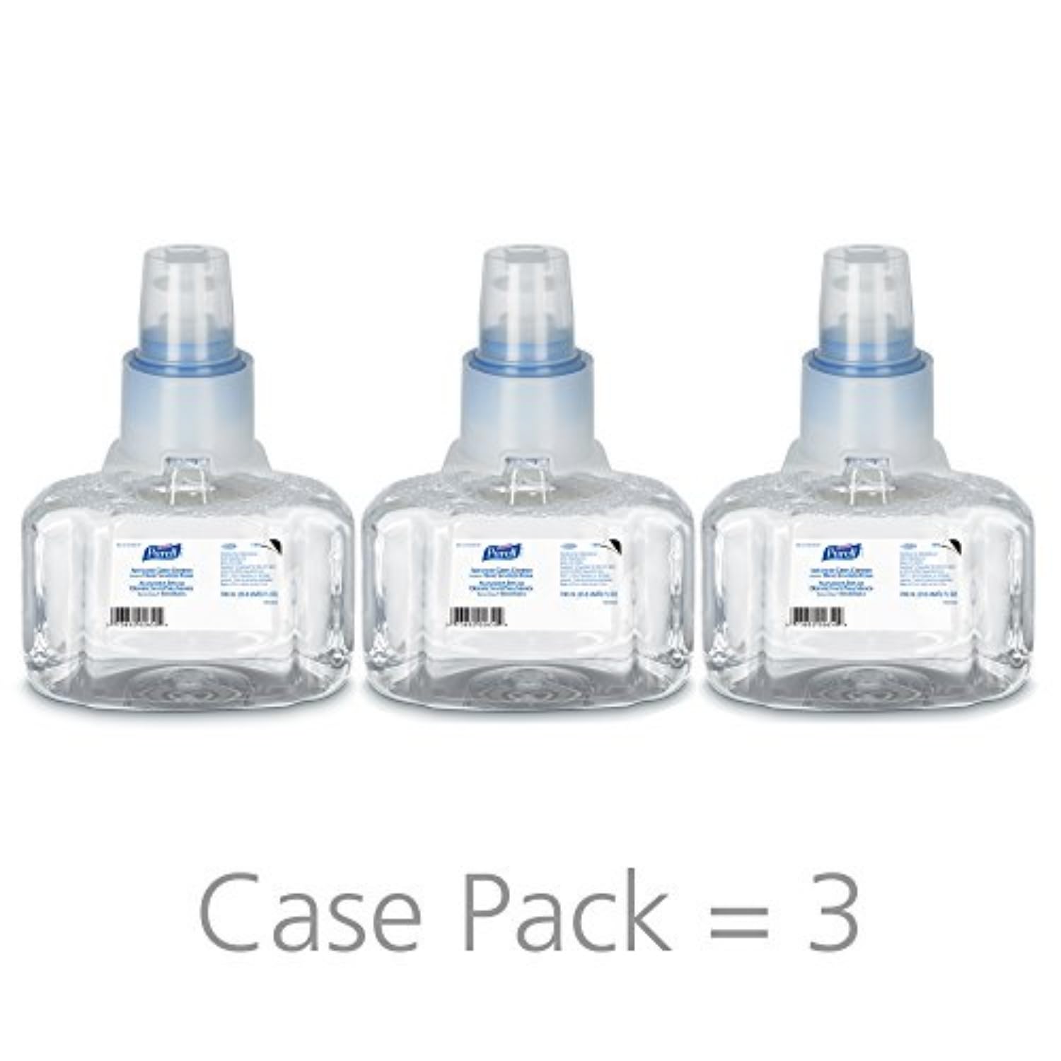 PURELL Advanced Hand Sanitizer Foam, 1200 mL Hand Sanitizer Refill for PURELL CS4 Manual Dispenser (Pack of 4) - 5192-04