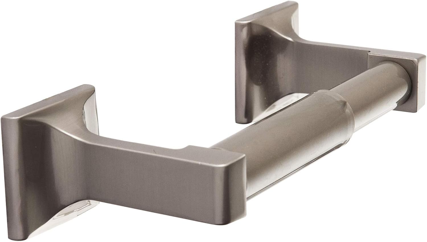 SENTO Cellar Classic Bathroom Accessories Set, Heavy Duty Metal Bath Hardware Set Wall Mounted, Includes Robe Hook, Toilet Paper Holder, Towel Ring, 18” & 24” Towel Bar (5-Piece, Satin Nickel)