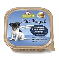 GranataPet Mini Royal Tacchino & Coniglio Junior, 11 x 150 g