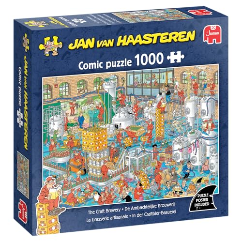 Puzzle: Craftbierbrauerei (Jan Van Haasteren) (1000 Teile)