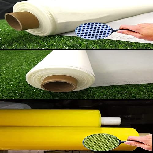 Miniatura 5 de 3 yardas 4.2 ft de tela de impresión de pantalla de seda Malla de impresión de pantalla de malla ancha de alta tensión que hace suministros de tinta