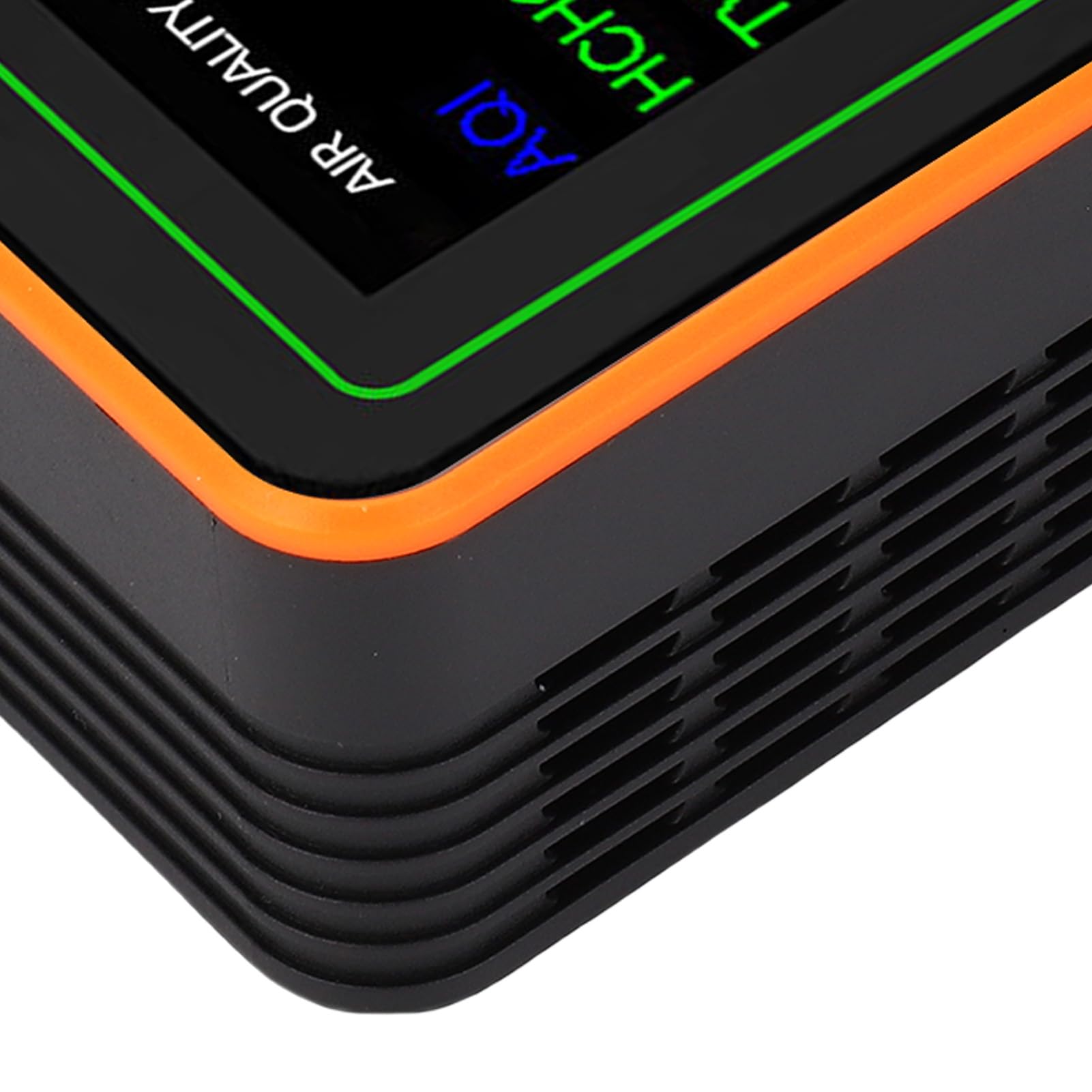 Eujgoov Rilevatore di qualità dell'aria, Materiale ABS, Tester della qualità dell'aria Interna per Casa e Ufficio, Misure PM2,5, PM10, TVOC, HCHO con Display a Colori (#1)