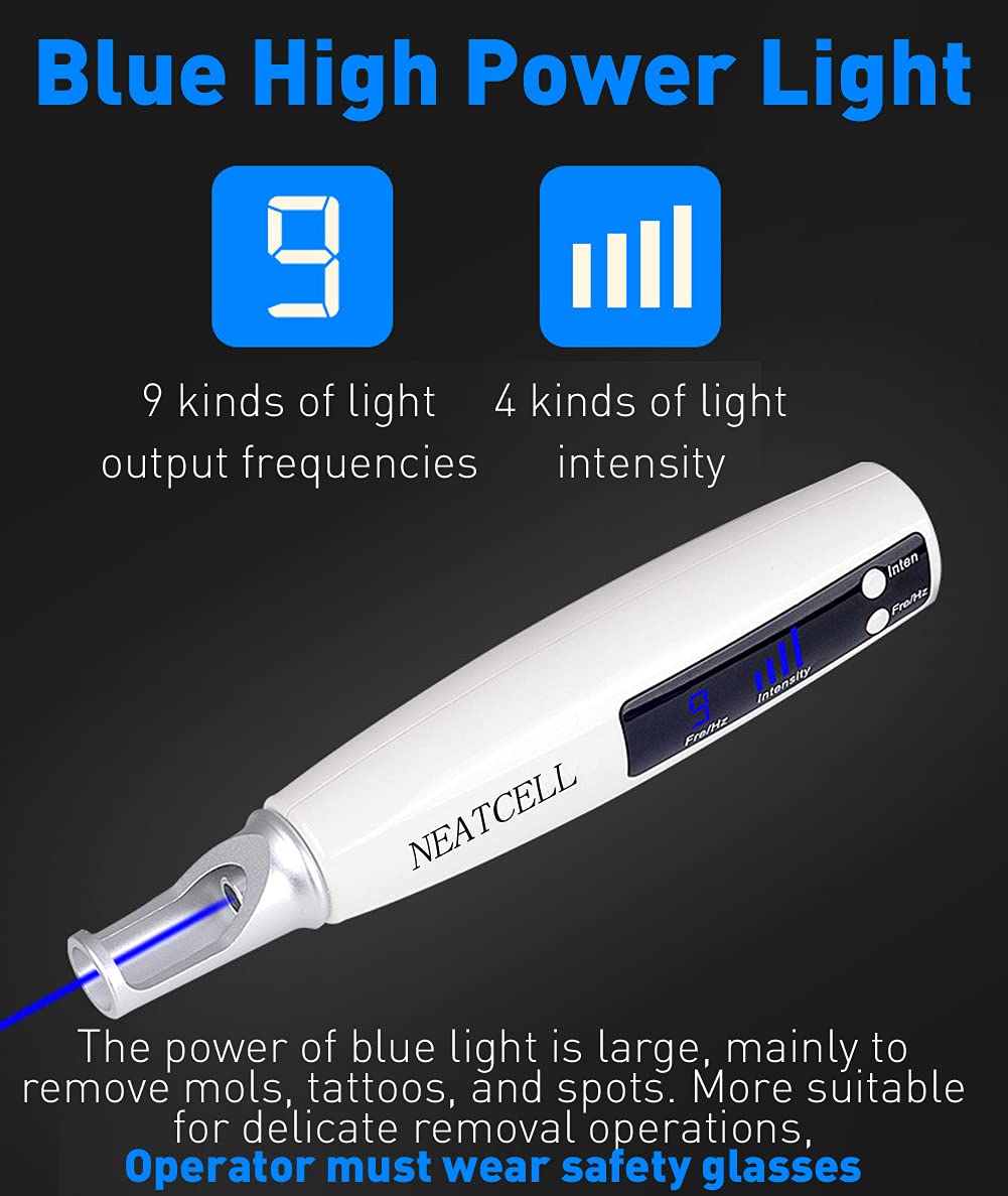 Amazon.com: NEATCELL Rechargeable Blue Light Pen with Customer and