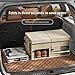 BKHZM Car Trunk Organizers for BMW 5 Series E39 Station Wagon 1995-2004, Trunk Storage Boxes Trunk Organizers Storage Cargo Storage Box Interior Accessories,B