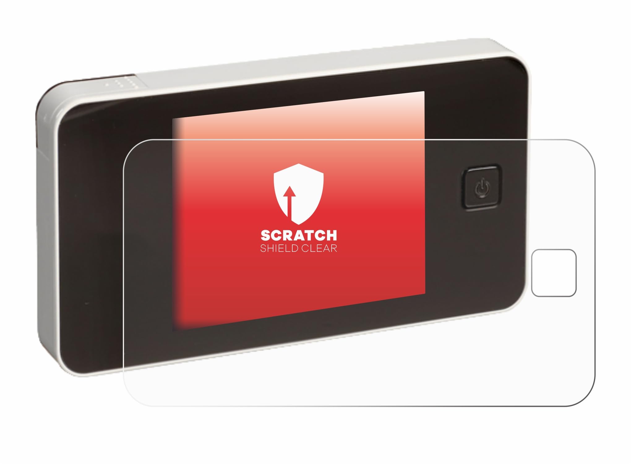 upscreen Scratch Shield Screen Protector Compatible with Burg Wächter eGuard DG 8100 - HD-Clear, Anti-Fingerprint