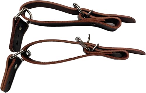 Miniatura 3 de Correas de espolón de caballo de toro adulto de cuero de Latigo
