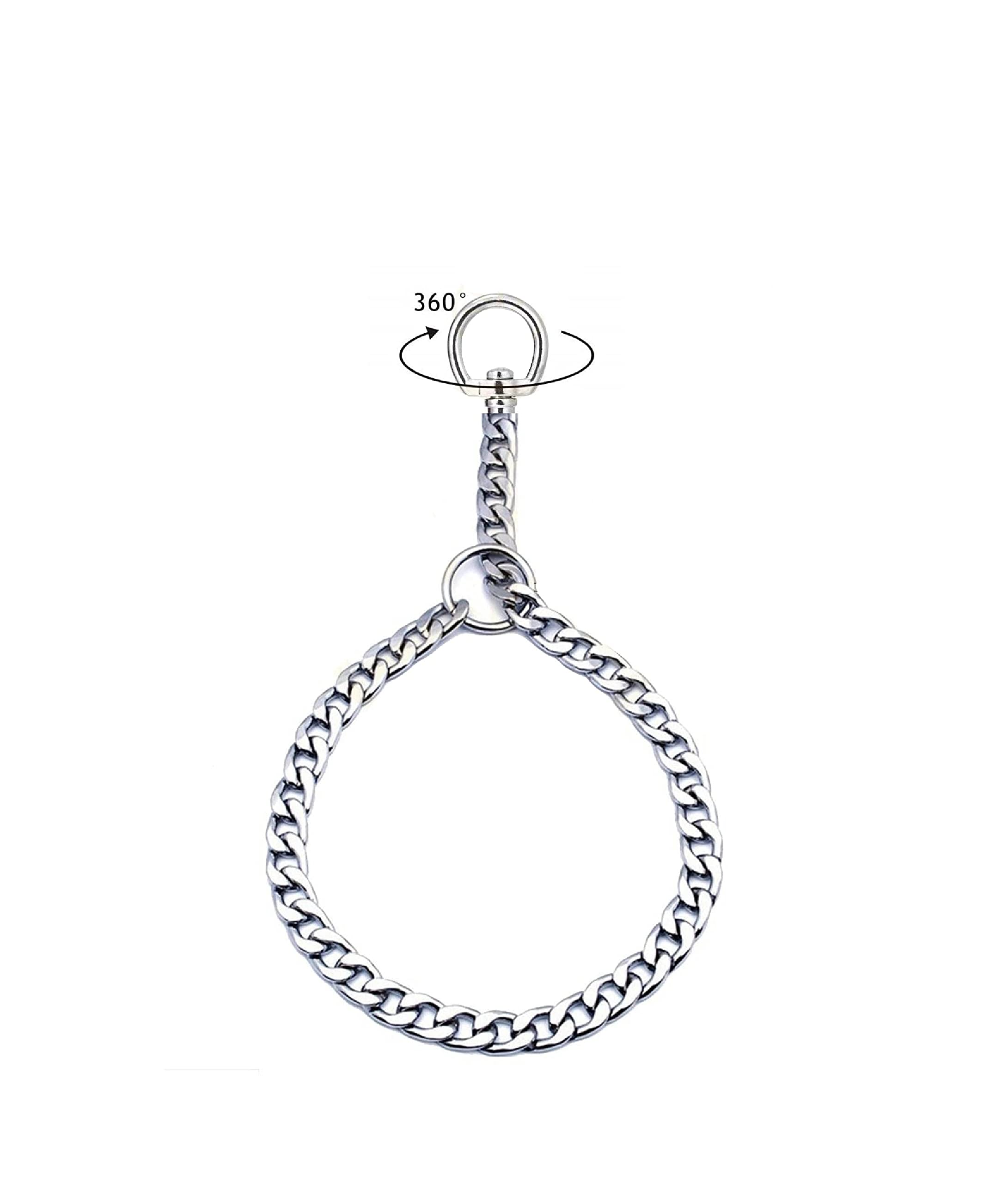 Dog Holding Chains- Choke Chain (Gauge 8) for Dogs SS- 2 feet (B0BGS95GTY) Amazon Price History, Amazon Price Tracker