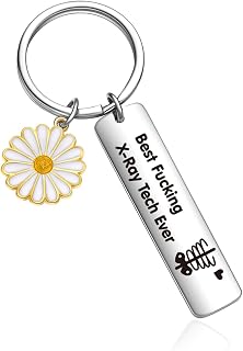 X-Ray Tech Gifts For Radiologic Technologist Keychain Nurses Day Keychain For Radiologist Gifts