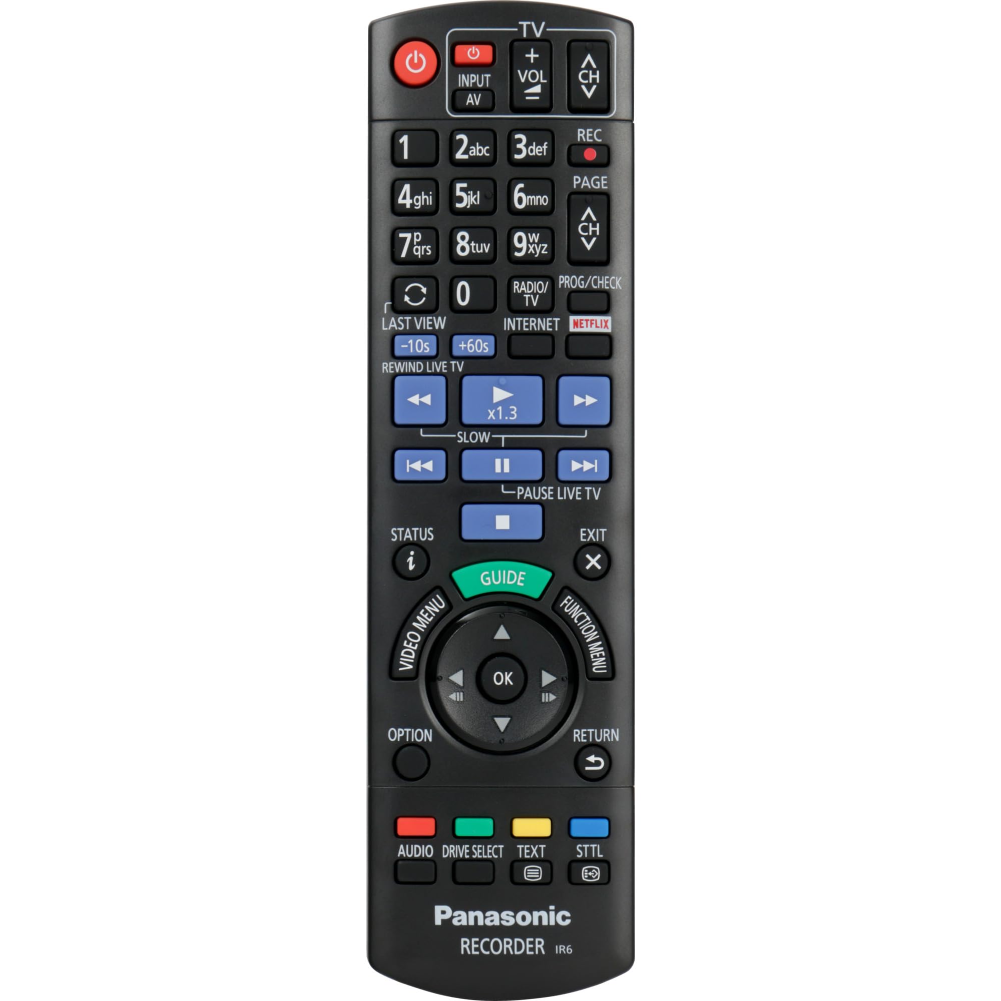 Panasonic DMR-UBS70EGK Registratore Blu-Ray Compatibilità 3D Nero