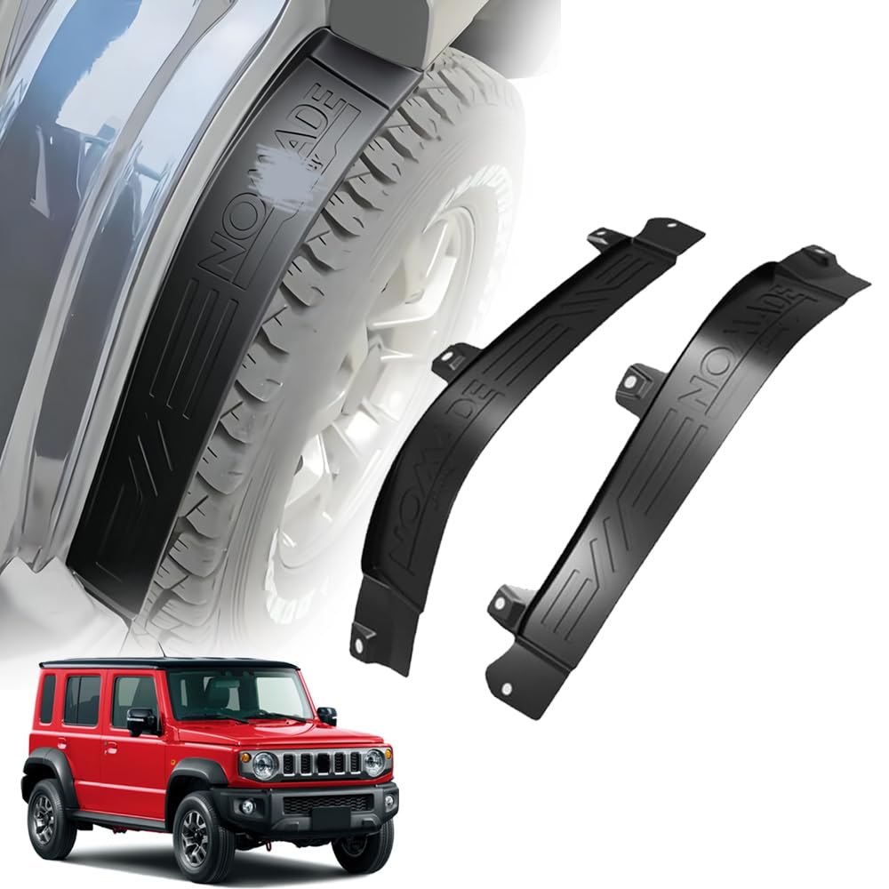 FOR New Model Jimny Nomad JC74 5-Door (April 2025~) Custom Parts Rear Door Wheel Arch Liner Jimny Wheel Liner Fender Rear Wheel Fender PP Soft Plastic Vehicle-Specific Design Scratch-Resistant