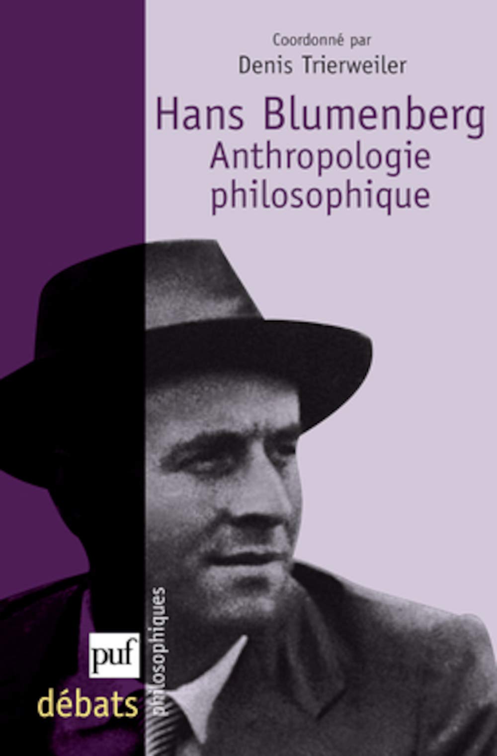 Hans Blumenberg. Anthropologie philosophique