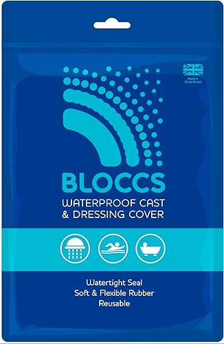 Miniatura 7 de BLOCCS Rodillera 100 % impermeable, para natación, ducha y baño. Protección impermeable para apósitos y vendajes - #AKP87-S - Protector de rodilla