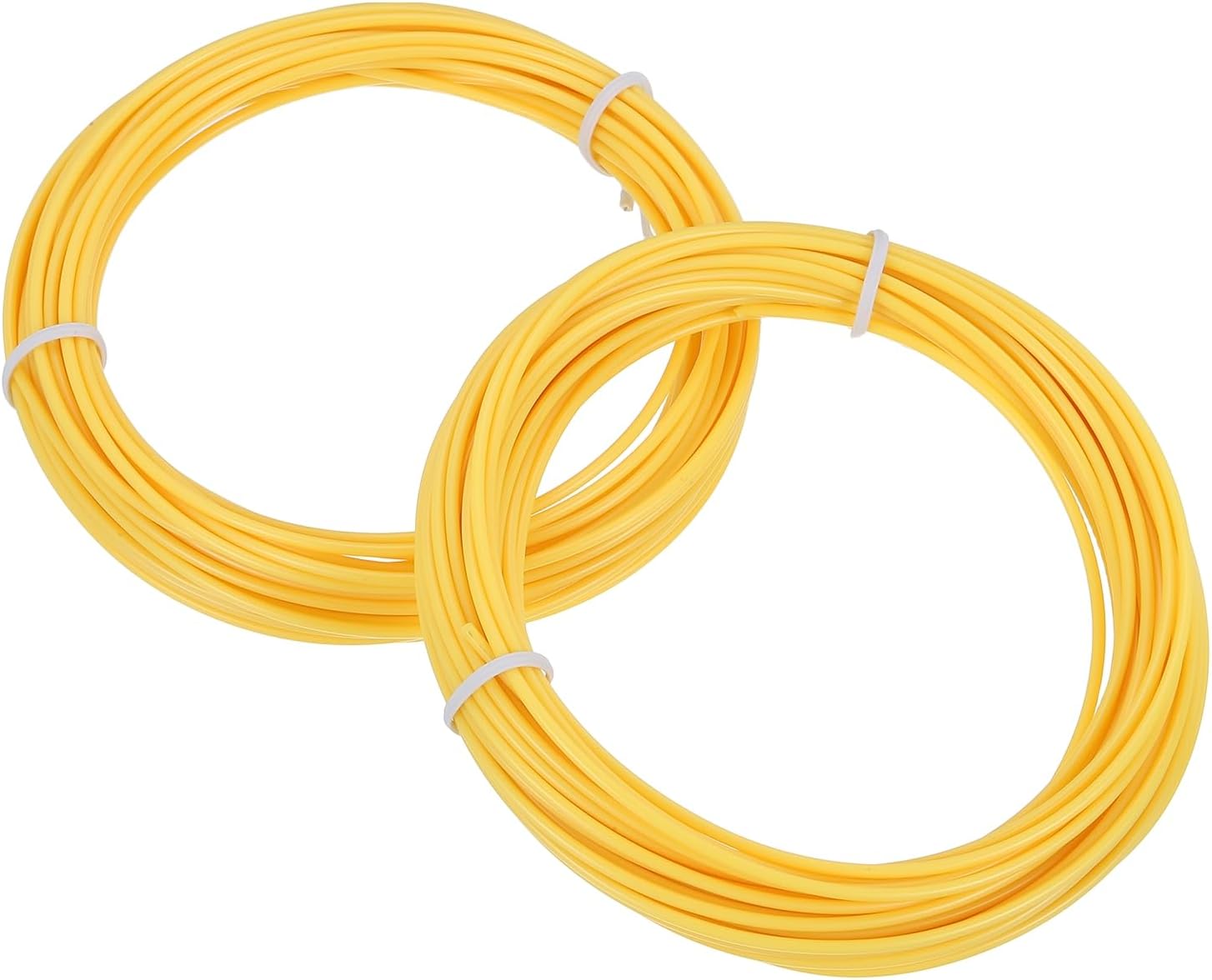 Generic 2 Pcs Filamento para Lápiz 3D PLA 1.75mm Amarillo miniatura 1