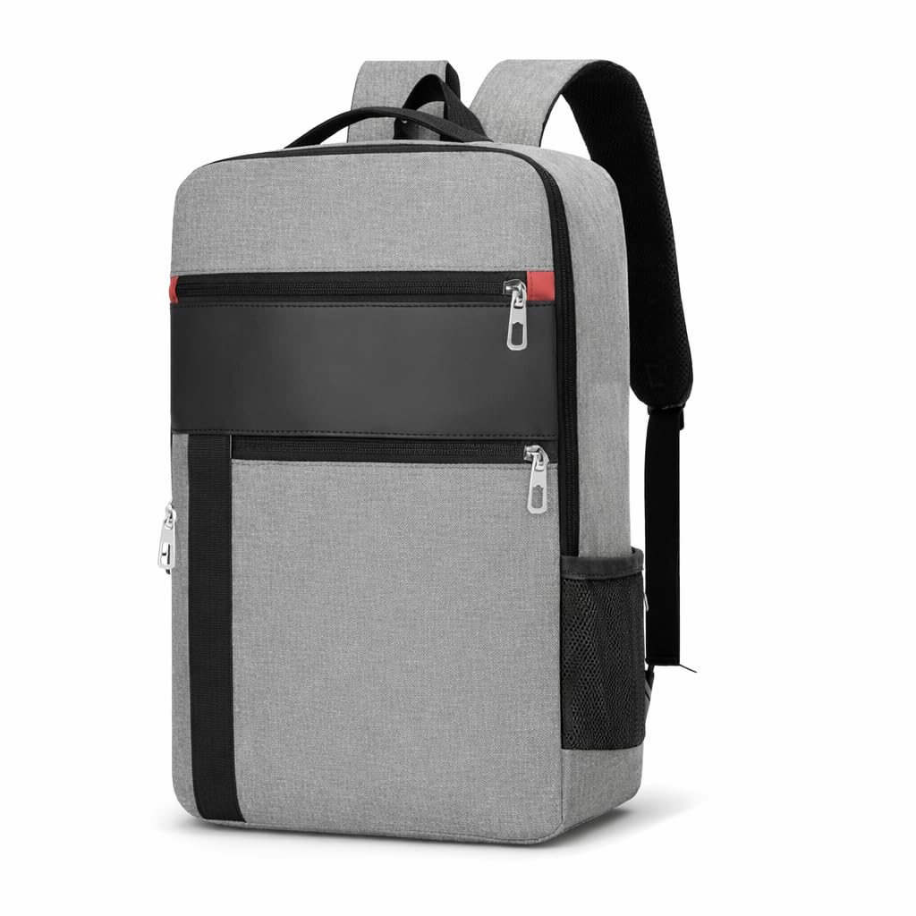 amjm home needs Laptop Backpack for Men & Women | 15.6 Inch Laptop Bag | Waterproof Grey & Black Office Travel Backpack-picture-28