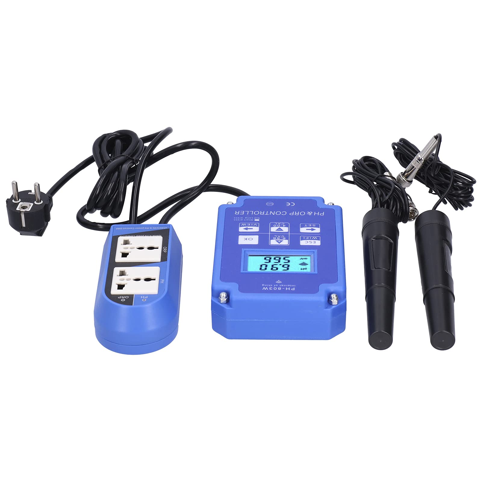 FTVOGUE Controlador PH ORP, Monitor Calidad Agua 2 en 1