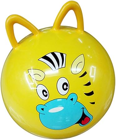 Amazon 45cm跳ねるボールのおもちゃインフレータブル漫画動物のジャンプバウンスストレスヨガヘルスケアのおもちゃpvc猫の耳の形バランスボール ベビー用ボール おもちゃ