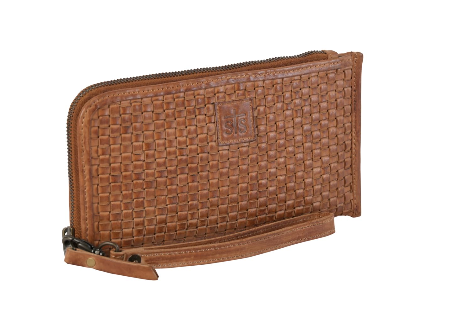 STS Ranchwear Sweet Grass Clutch, Distressed Tan