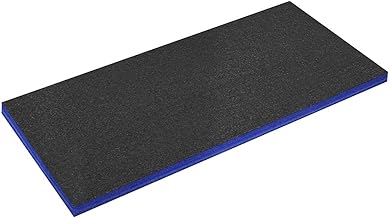 Sealey SF50B - Espuma de Sombra fácil de pelar (1200 x 550 x 50 mm), Color Azul y Negro