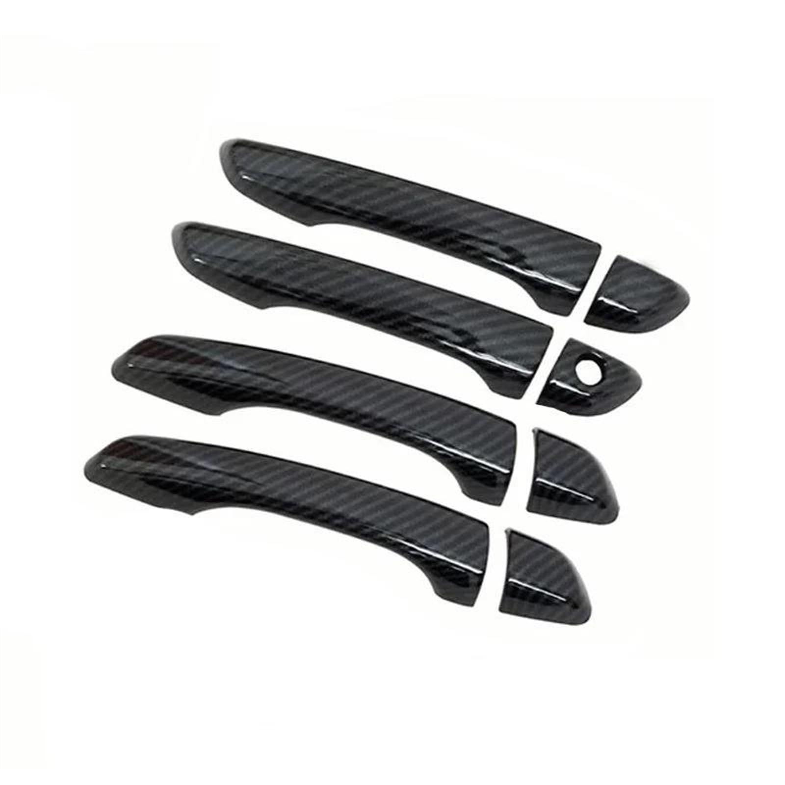 NOHEEU Car Exterior Door Handle Cover Decorative Replacement for Opel for Corsa F 2020-2023(Style 1)