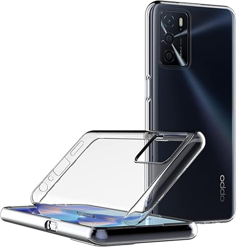 Miniatura 3 de Funda para Oppo A16 / Oppo A16s / Oppo A53s 5G / Oppo A54 4G / Oppo A55 4G / Oppo A55 5G (6.52 pulgadas) Cubierta trasera transparente de goma TPU