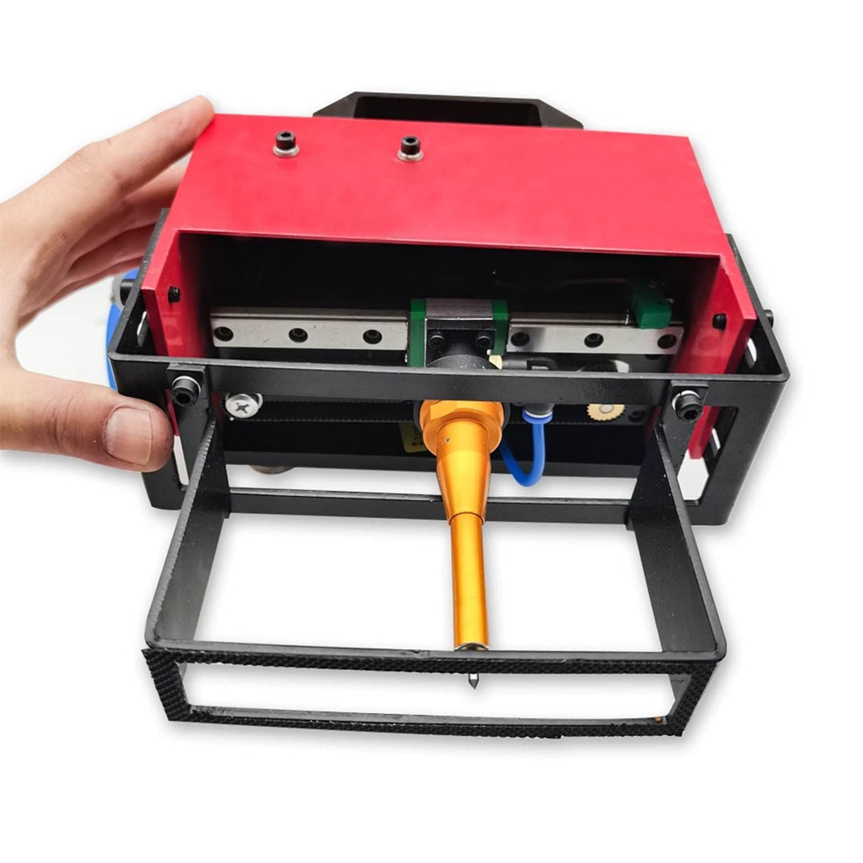 Máquina de Marcado neumática portátil de 100 x 20 mm, máquina de Marcado rotativa neumática, máquina de Marcado por micropuntos, máquina de Marcado de Metal para Impresora