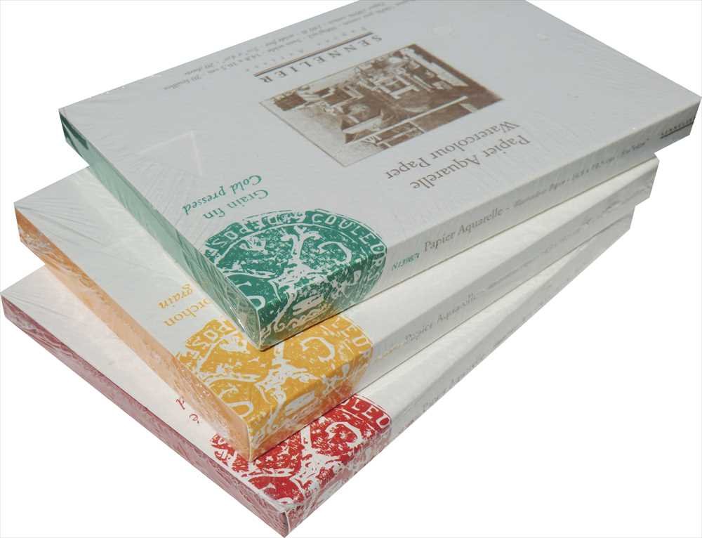 Sennelier Aquarellpapier 300 g/m2 - Blöck 20 fein Blatt - 41 x 31 cm