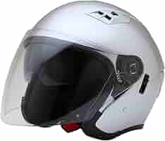 ホワイト ジェットヘルメット FZ-5 ミラーシールド付き NEORIDERS ネオライダース 全4サイズ バイク ヘルメット FZ-5 全